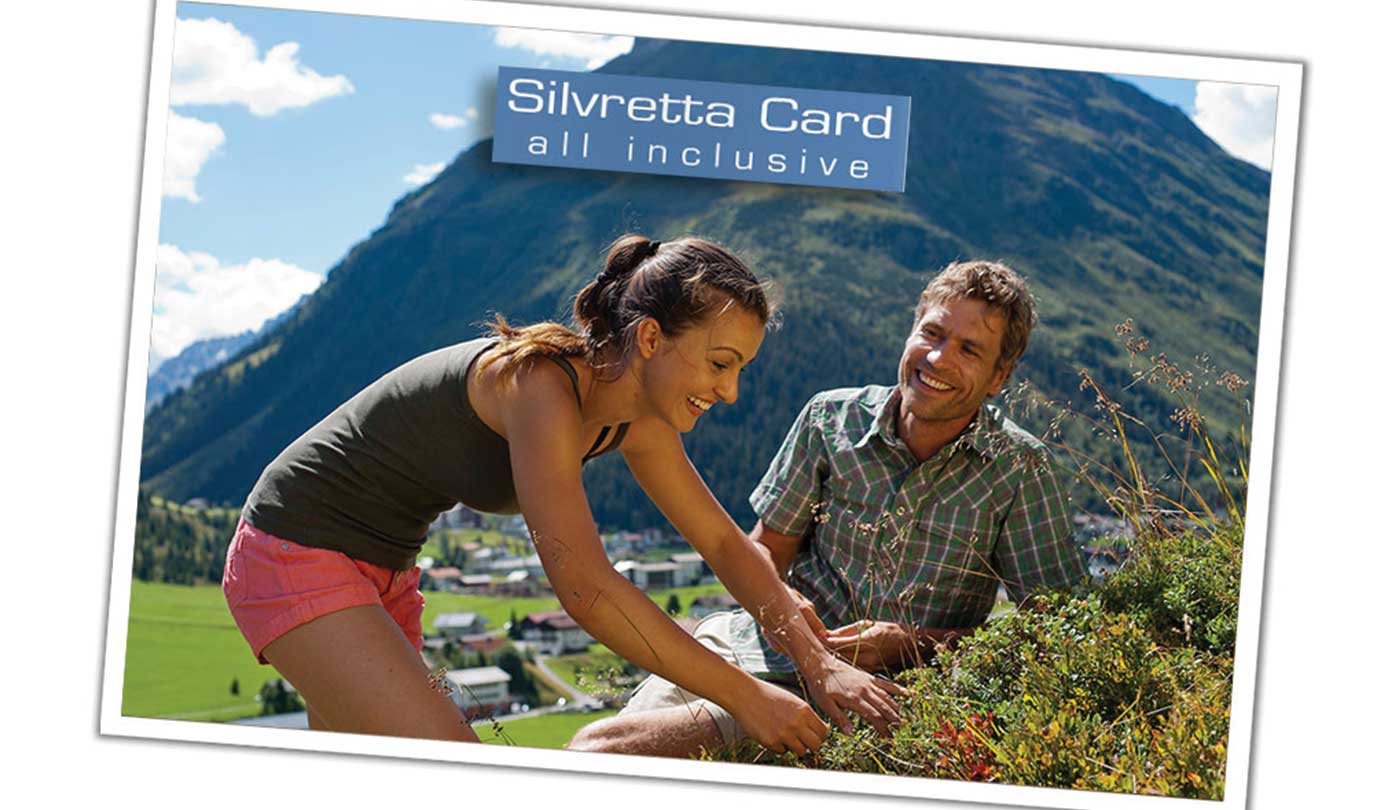 Silvretta Card KOSTENLOS für Ihren gesamten Aufenthalt Alpenkönigin